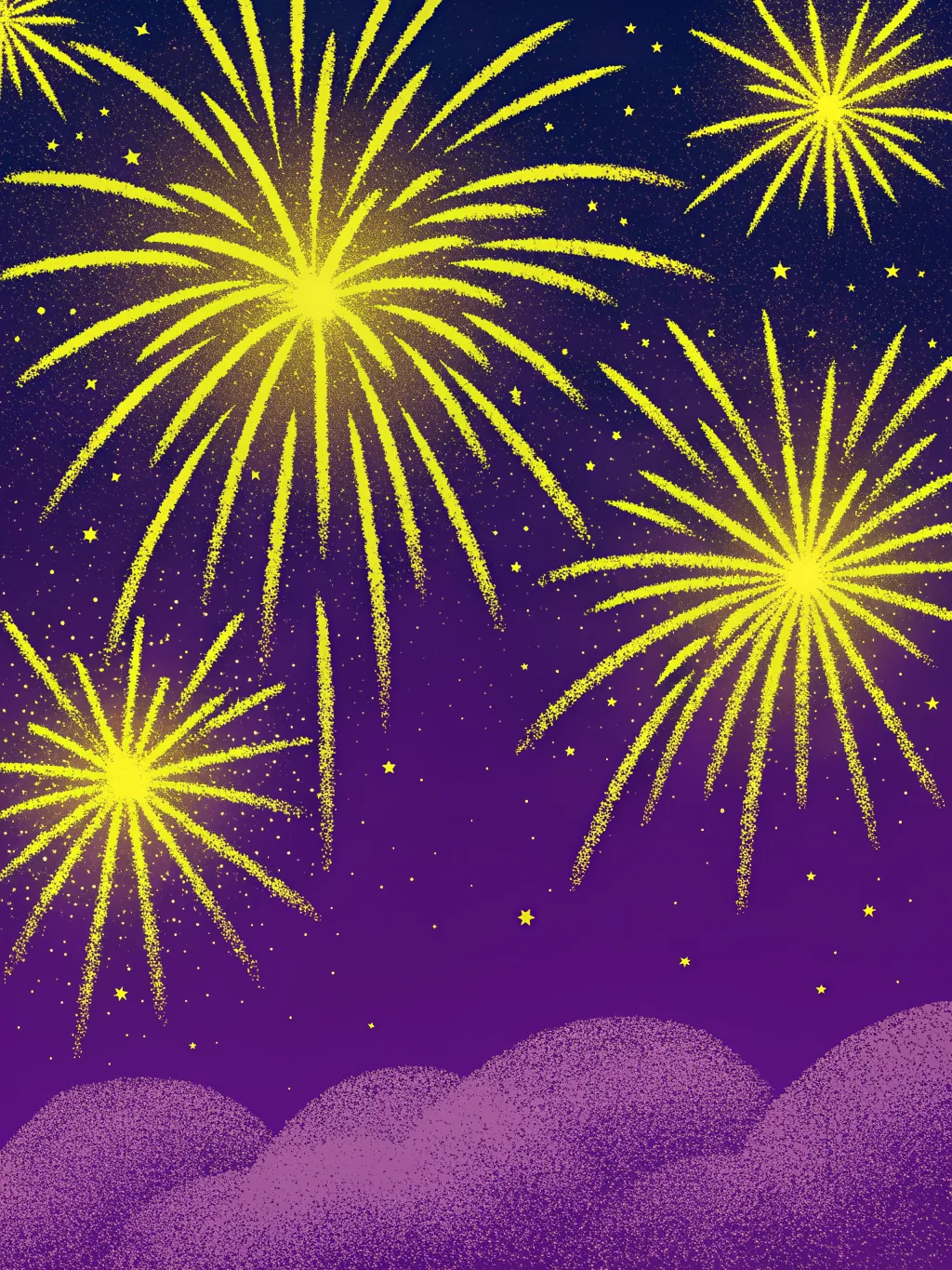 Fireworks Night — a holidays card design