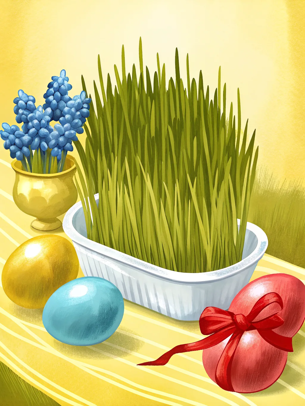 Spring Sprouts — a holidays card design