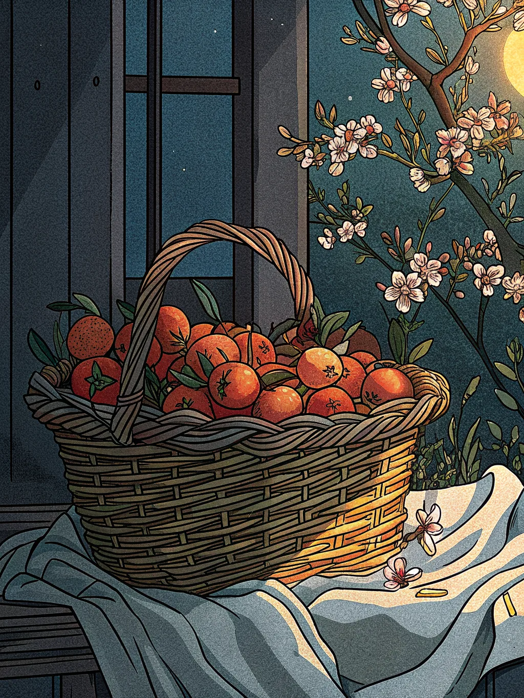 Fruit Basket — a thank you card design